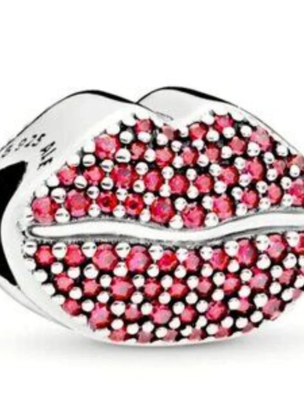 Pandora Pink Pave Lip Charm